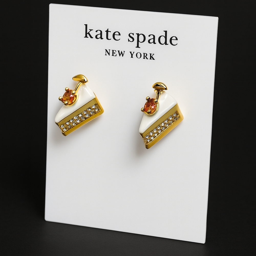 KATE SPADE CAKE EARRINGS